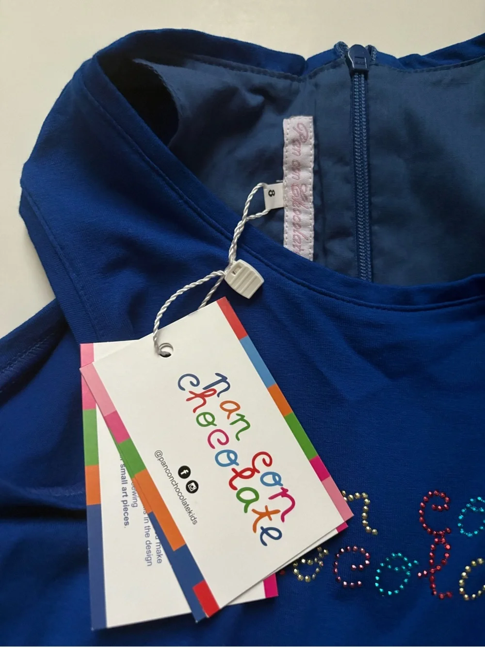Girls' Royal Blue Casual Dress